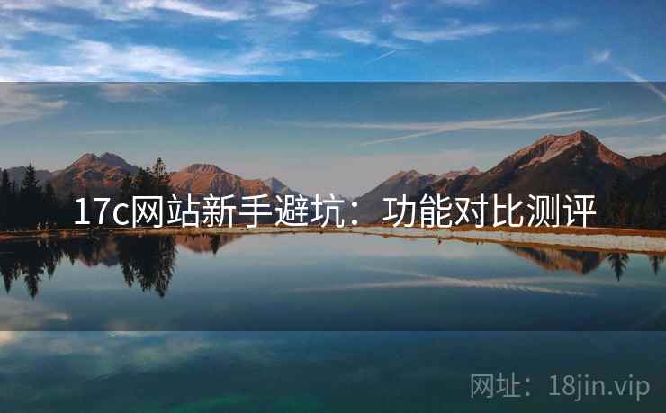17c网站新手避坑：功能对比测评